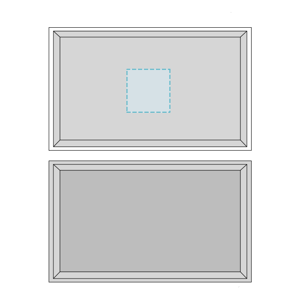 Quadrilateral Bamboo Tray
